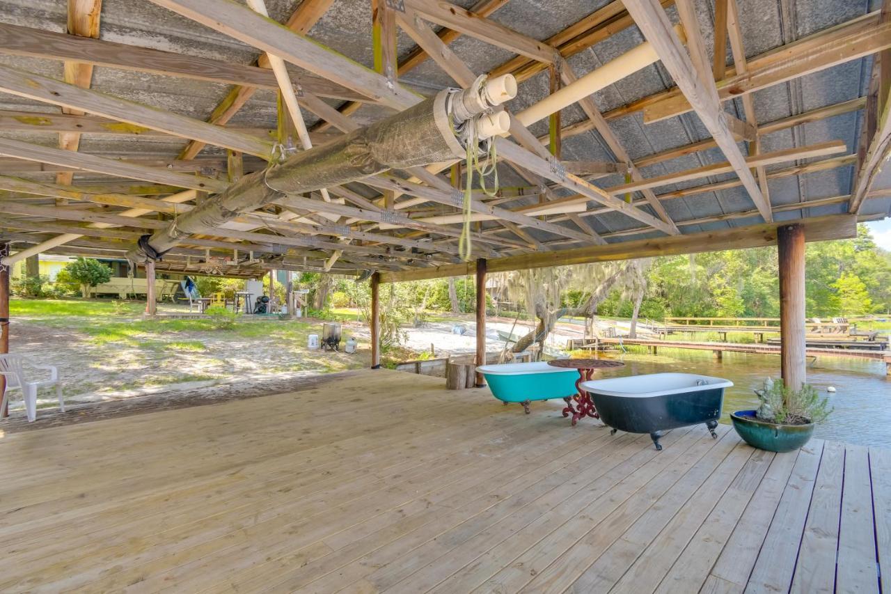 Hawthorne Retreat With Casita And Lake Winnott Access! Luaran gambar